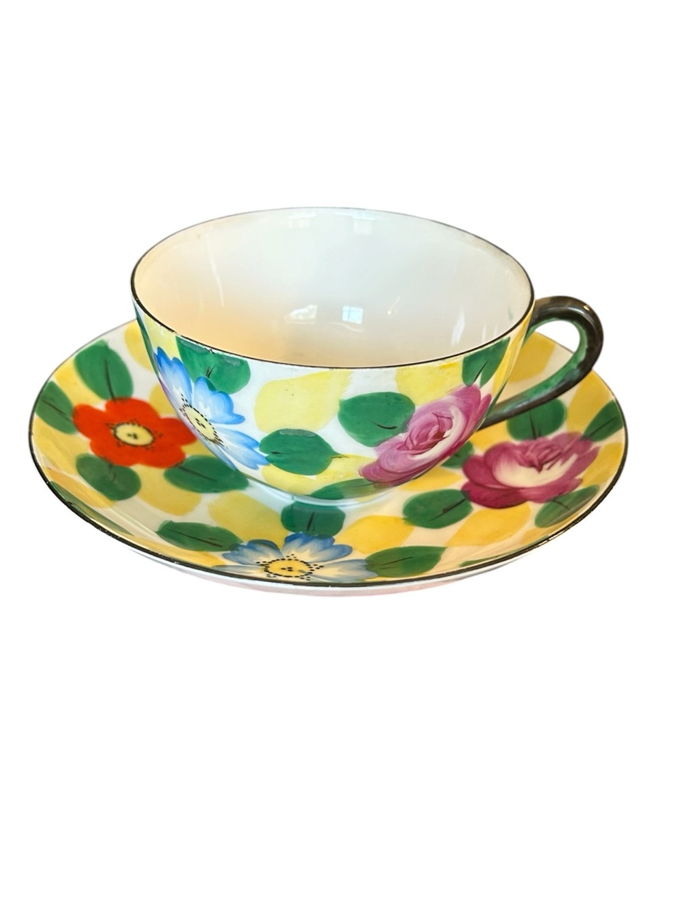 Vintage Meito China Hand Painted
Tea Cup and Saucer